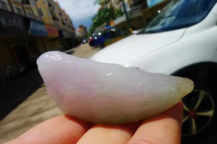 Natural Jade Rough Jadeite Raw (38g,6X2.8X1.25cm)