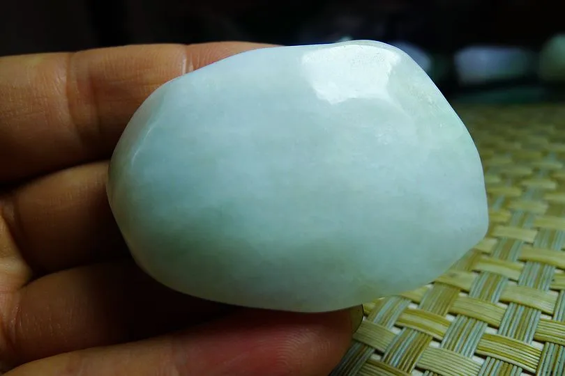 Natural Jade Rough Jadeite Raw (45g,5X3.2X1.4cm)