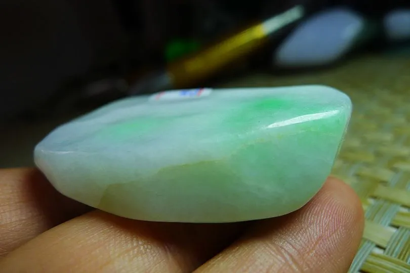 Natural Jade Rough Jadeite Raw (45g,5X3.2X1.4cm)