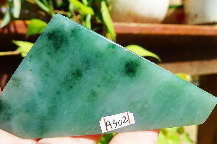 Natural Jade Rough Jadeite Raw (45g,7X4.7X0.6cm)