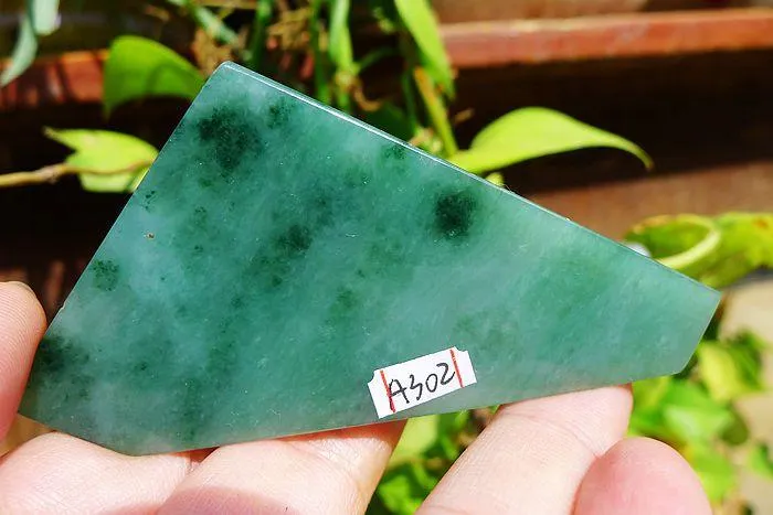 Natural Jade Rough Jadeite Raw (45g,7X4.7X0.6cm)