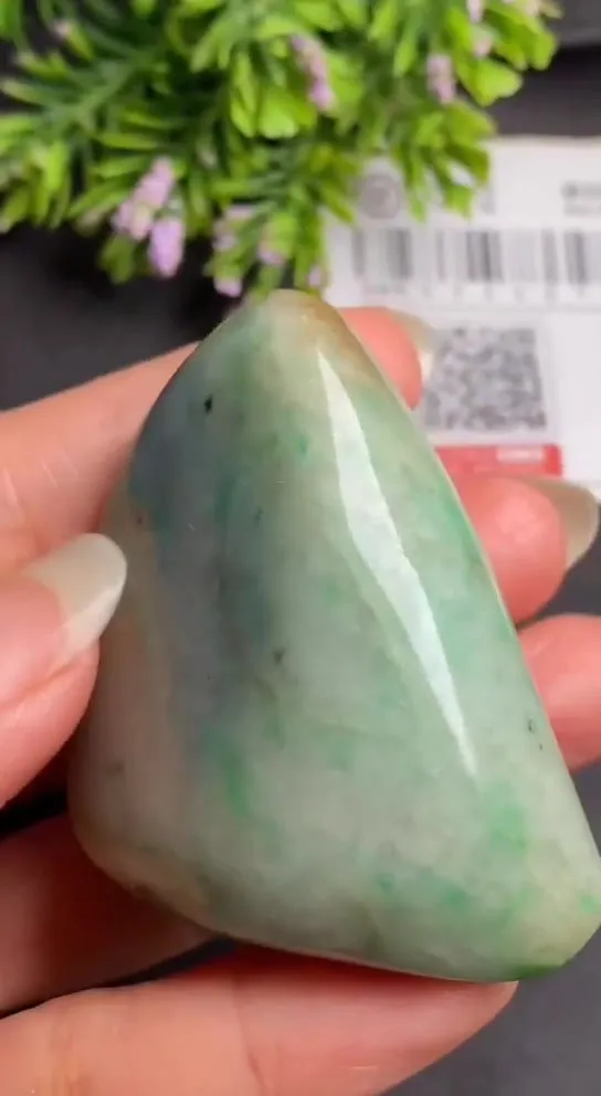 Natural Jade Rough Jadeite Raw (48X40X38mm)-S7301