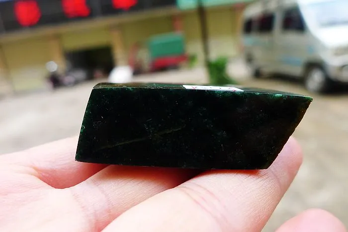 Natural Jade Rough Jadeite Raw (65g,4.8X3.4X1.5cm)