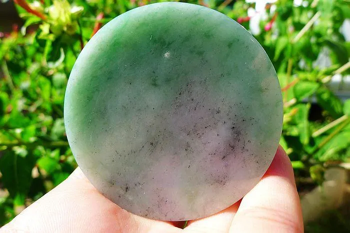 Natural Jade Rough Jadeite Raw (70g,5.9X0.7cm)