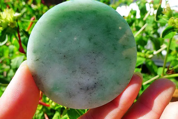 Natural Jade Rough Jadeite Raw (70g,5.9X0.7cm)