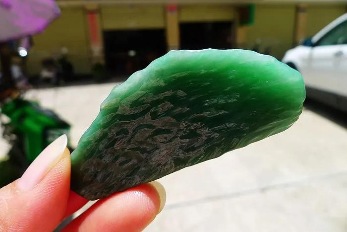 Natural Jade Rough Jadeite Raw SS-54g