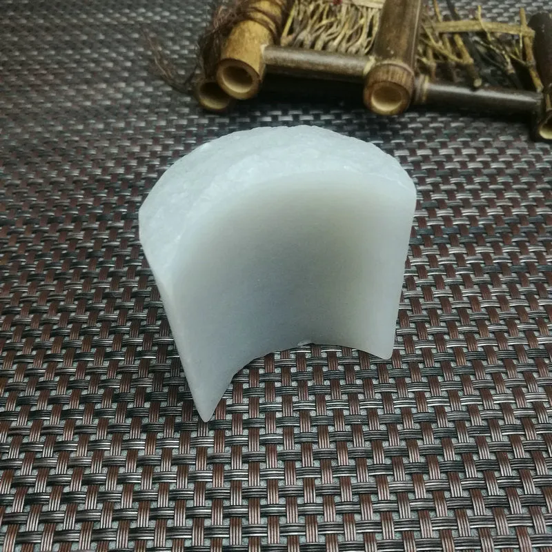 Natural Kunlun Jade Rough Nephrite Raw (167g,5.7X5.2X2cm)