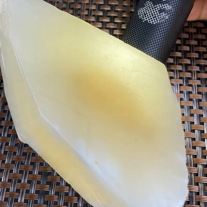 Natural Kunlun Jade Rough Nephrite Raw (408g,12.6X5.0X3.9cm)