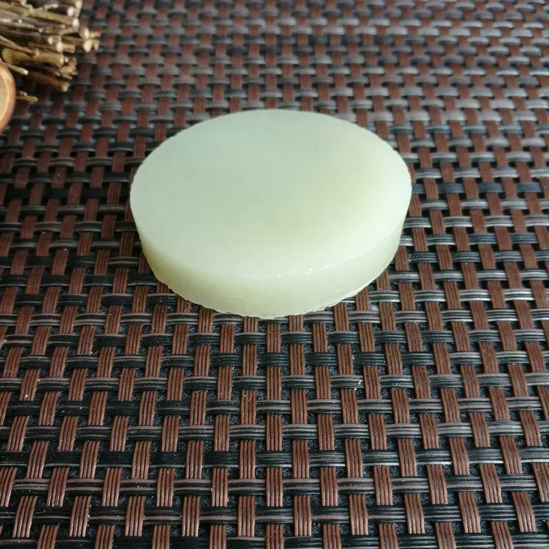 Natural Kunlun Jade Rough Nephrite Raw (57g,5X4X1.3cm)