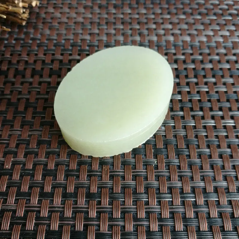 Natural Kunlun Jade Rough Nephrite Raw (57g,5X4X1.3cm)