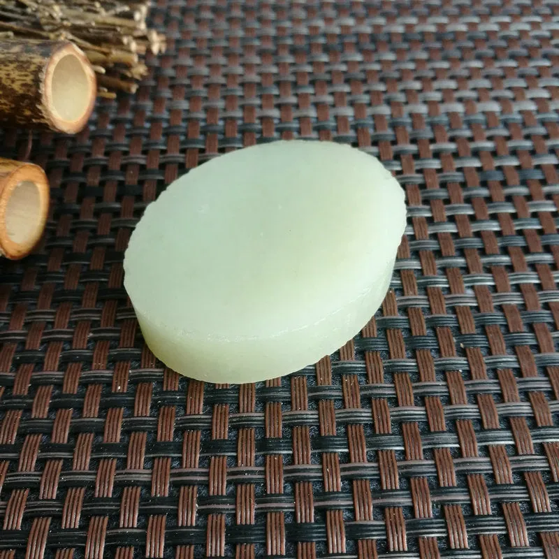 Natural Kunlun Jade Rough Nephrite Raw (57g,5X4X1.3cm)