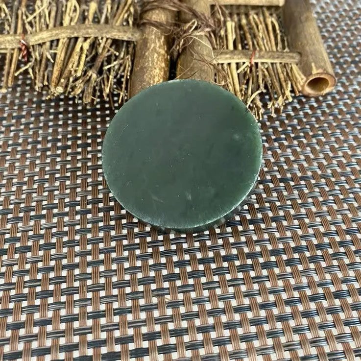 Natural Kunlun Jade Rough Nephrite Raw (85g,5.6X11cm)