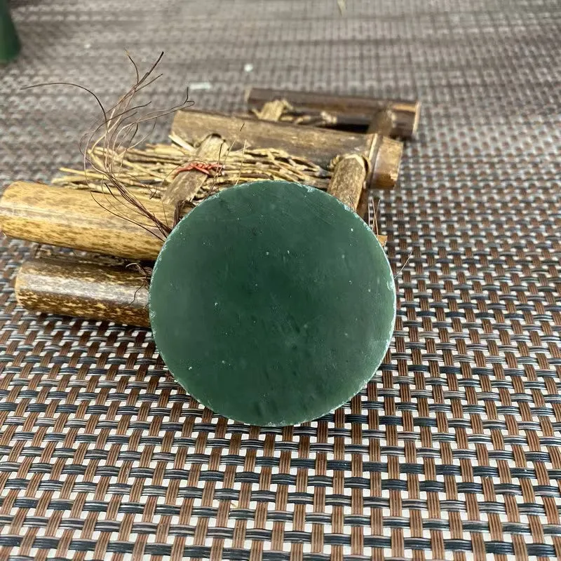 Natural Kunlun Jade Rough Nephrite Raw (85g,5.6X11cm)