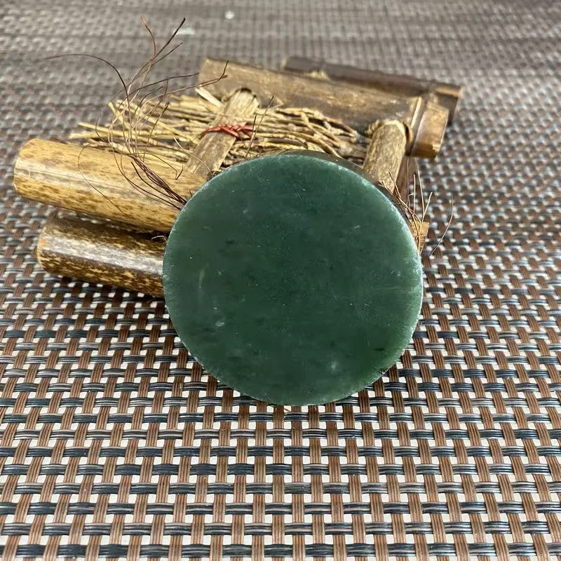 Natural Kunlun Jade Rough Nephrite Raw (85g,5.6X11cm)