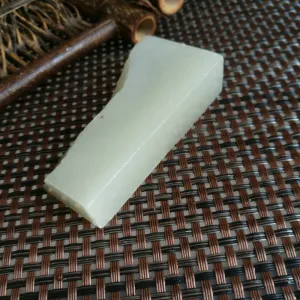 Natural Kunlun Jade Rough Nephrite Raw (91g, 7X3.2X1.7cm)