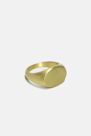 Oval Signet Ring