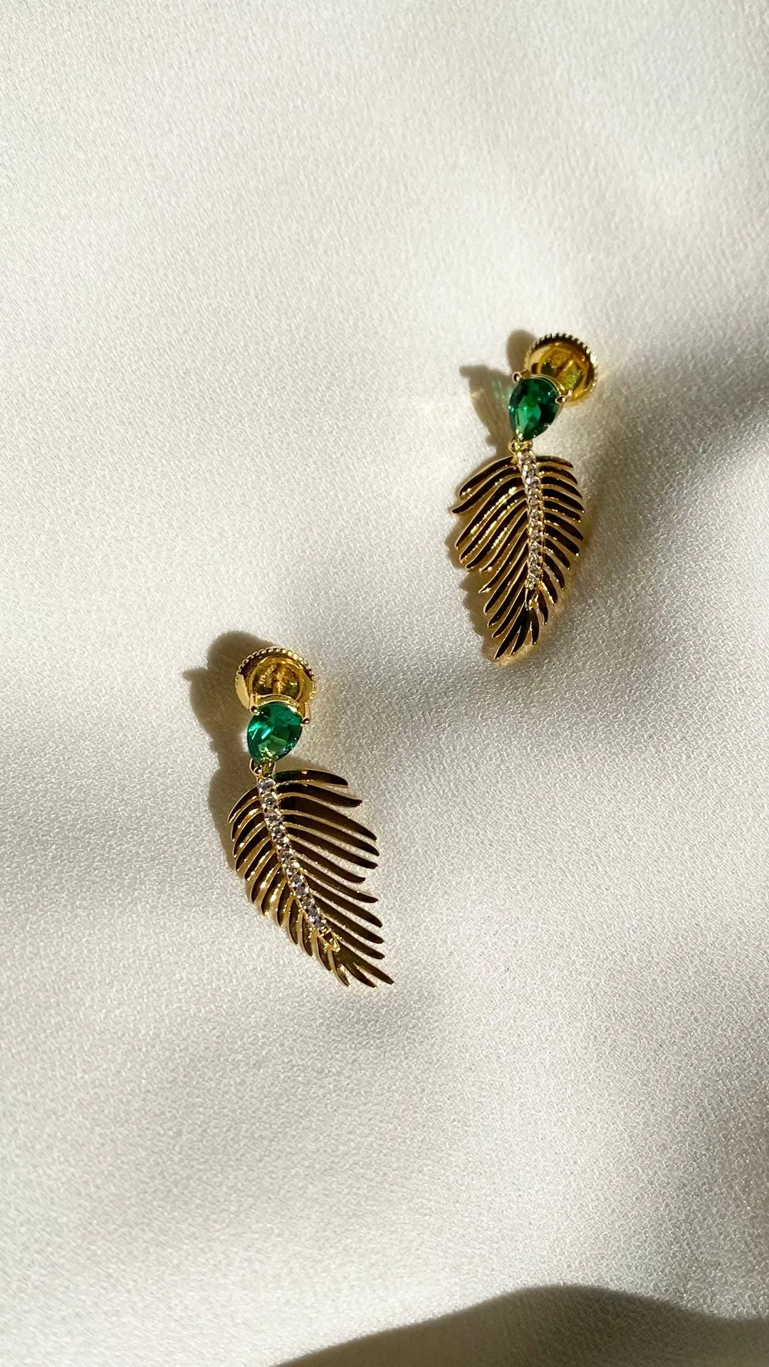 Palma Earrings 18K Gold Vermeil