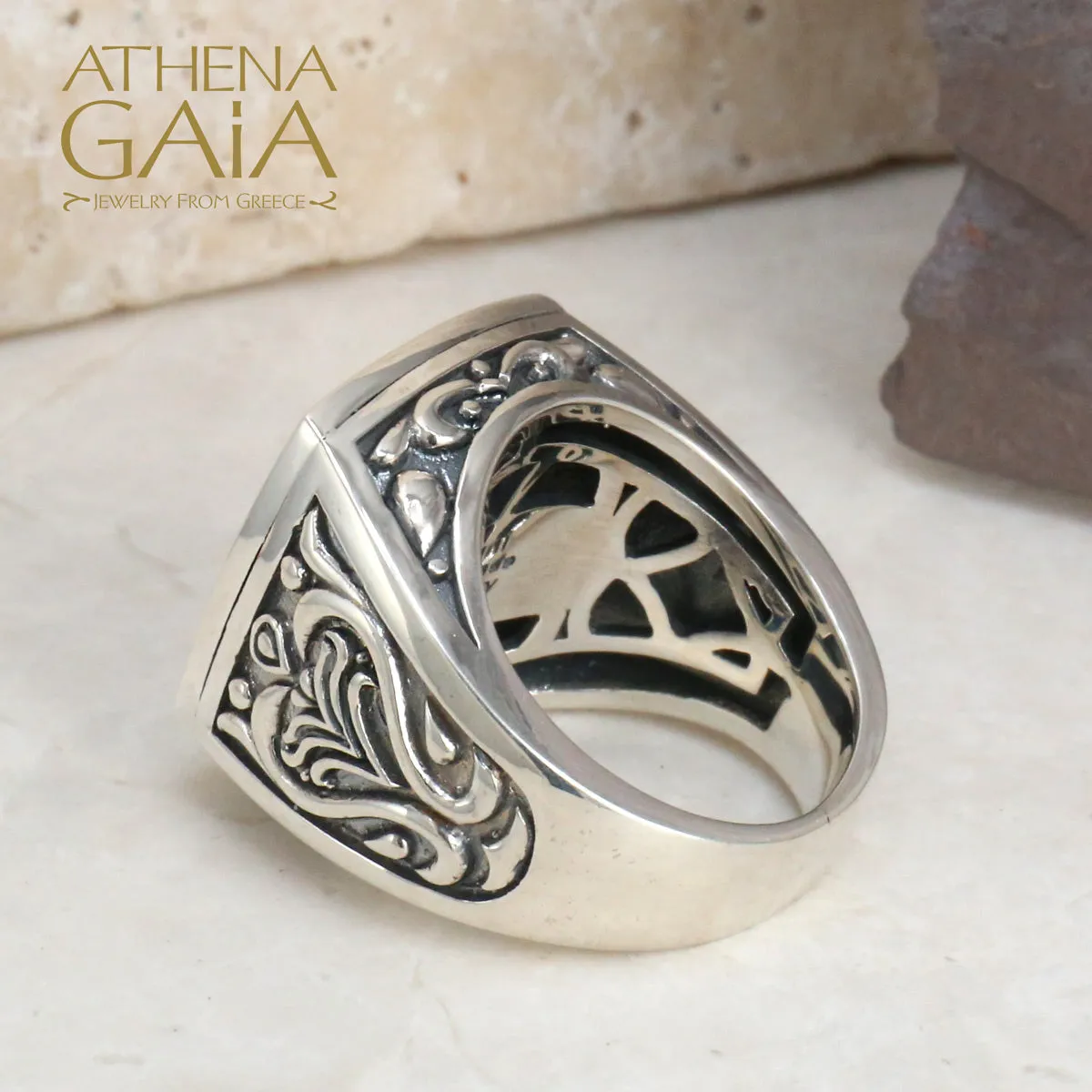 Pegasus Signet Ring