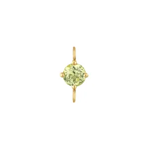 Peridot Birthstone Charm