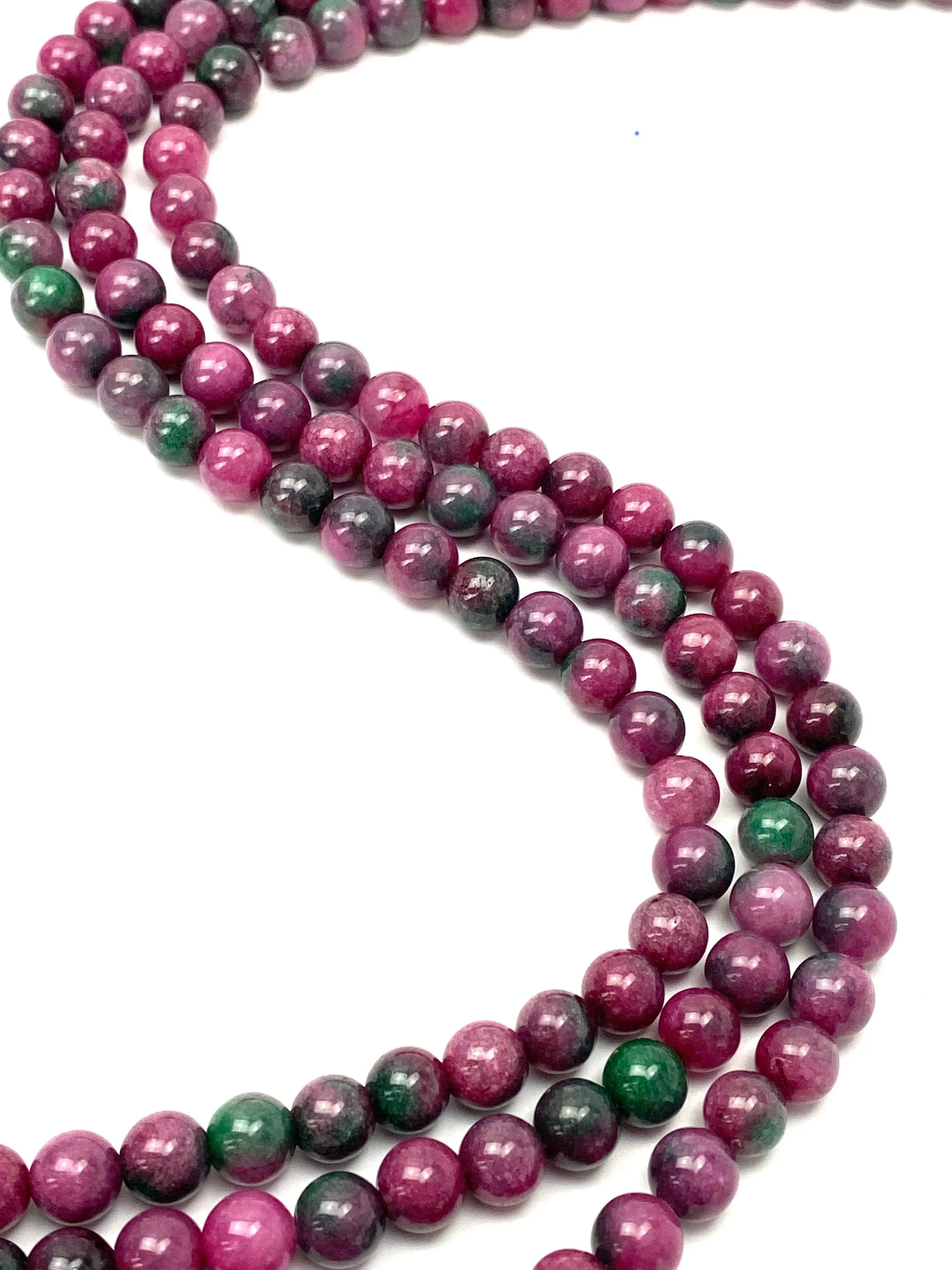 Queen Victoria jade bead strand, SKU# B7