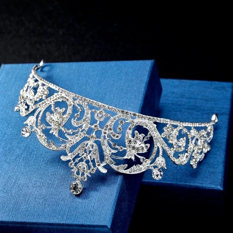 "Liz" - Wedding Crystal Tiara