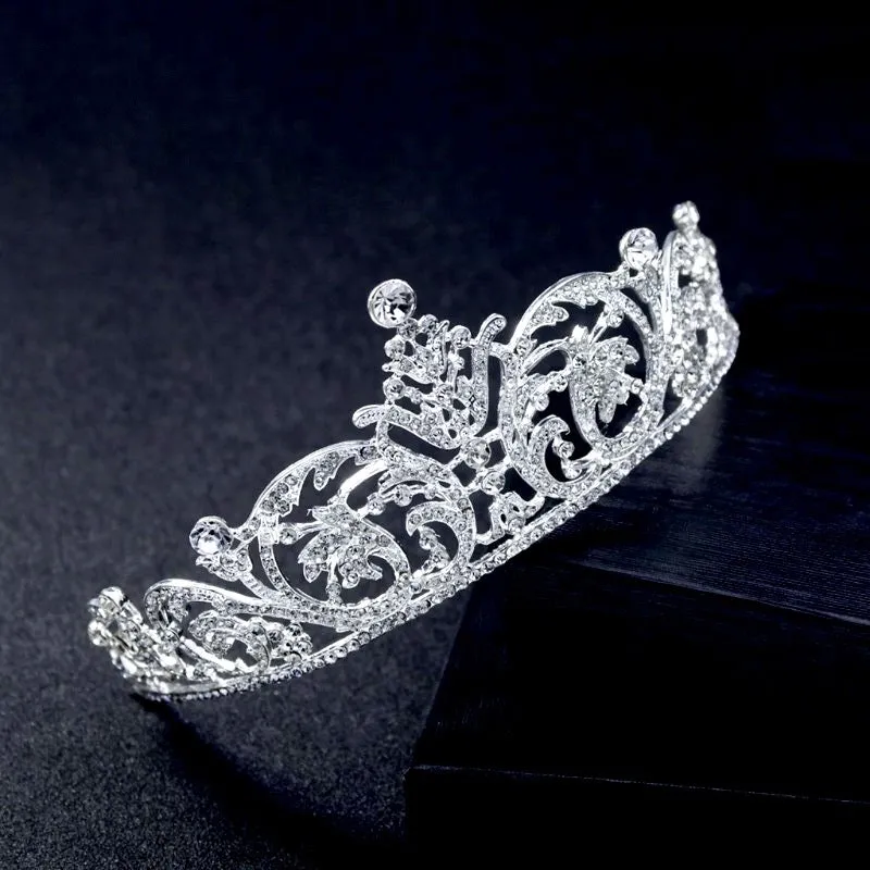 "Liz" - Wedding Crystal Tiara