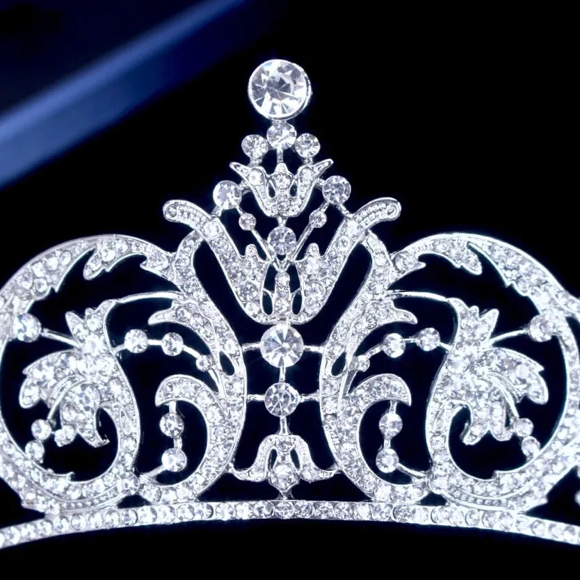 "Liz" - Wedding Crystal Tiara