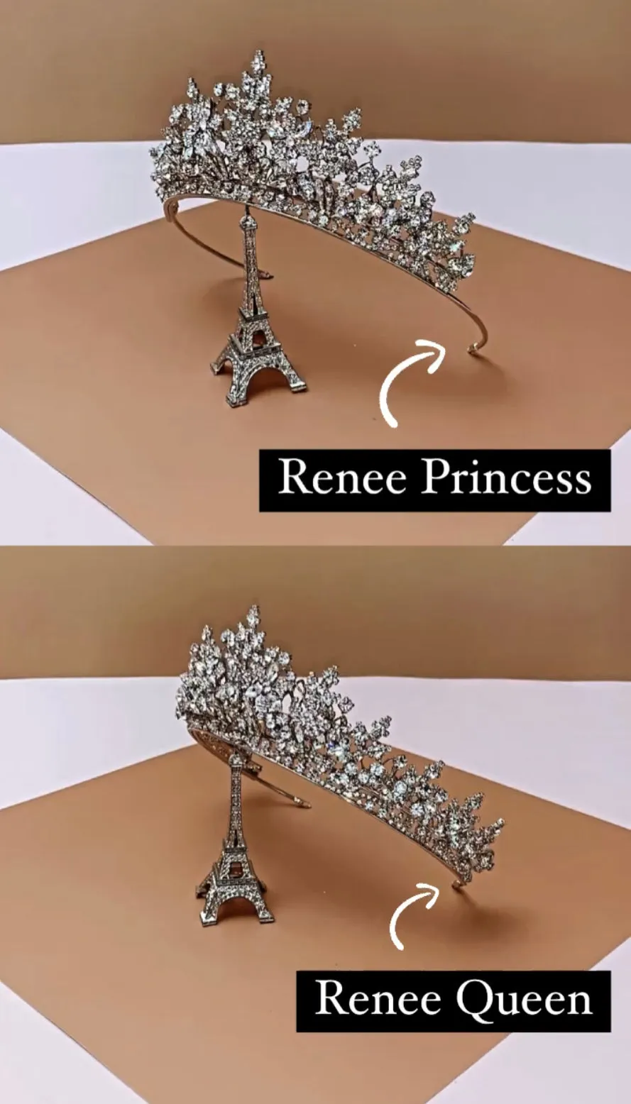 RENEE Queen Swarovski Tiara - SAMPLE SALE