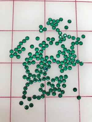 Rhinestones - 12ss Hot Fix Swarovski Emerald Per Gross