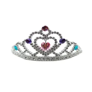 Silver Tiara with Heart