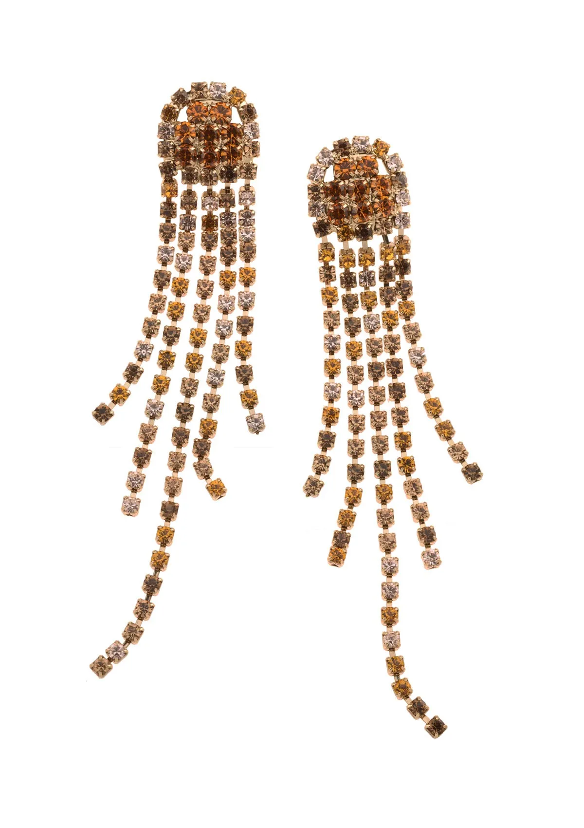 Star-Duster Earrings Topaz