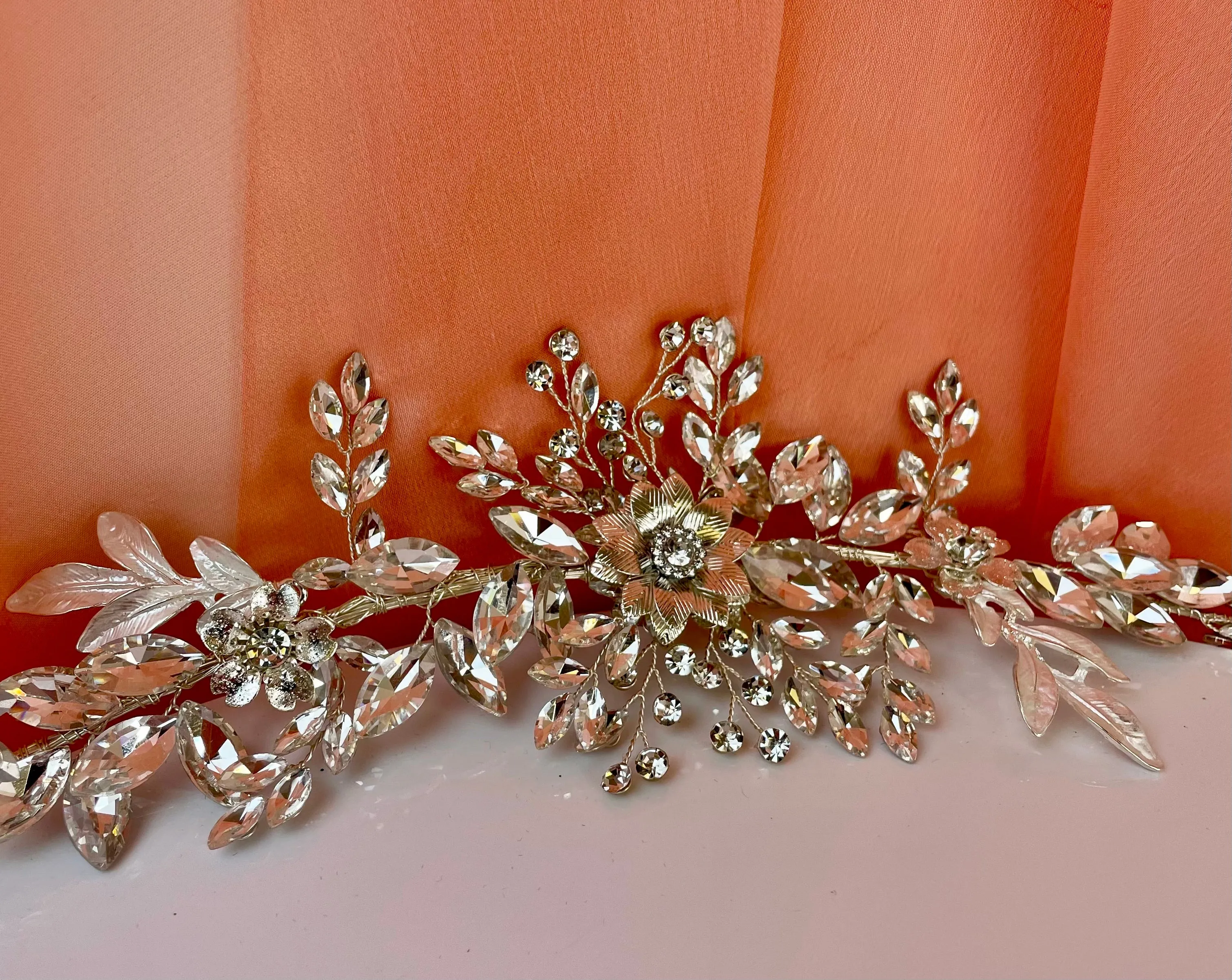 Tiara - Sparkly Hairband Crystal and Silver