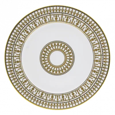 Tiara White & Gold Underplate