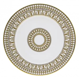 Tiara White & Gold Underplate