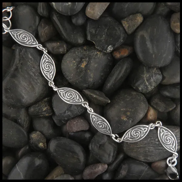 Triquetra Spiral Bracelet