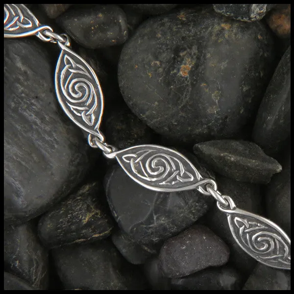 Triquetra Spiral Bracelet