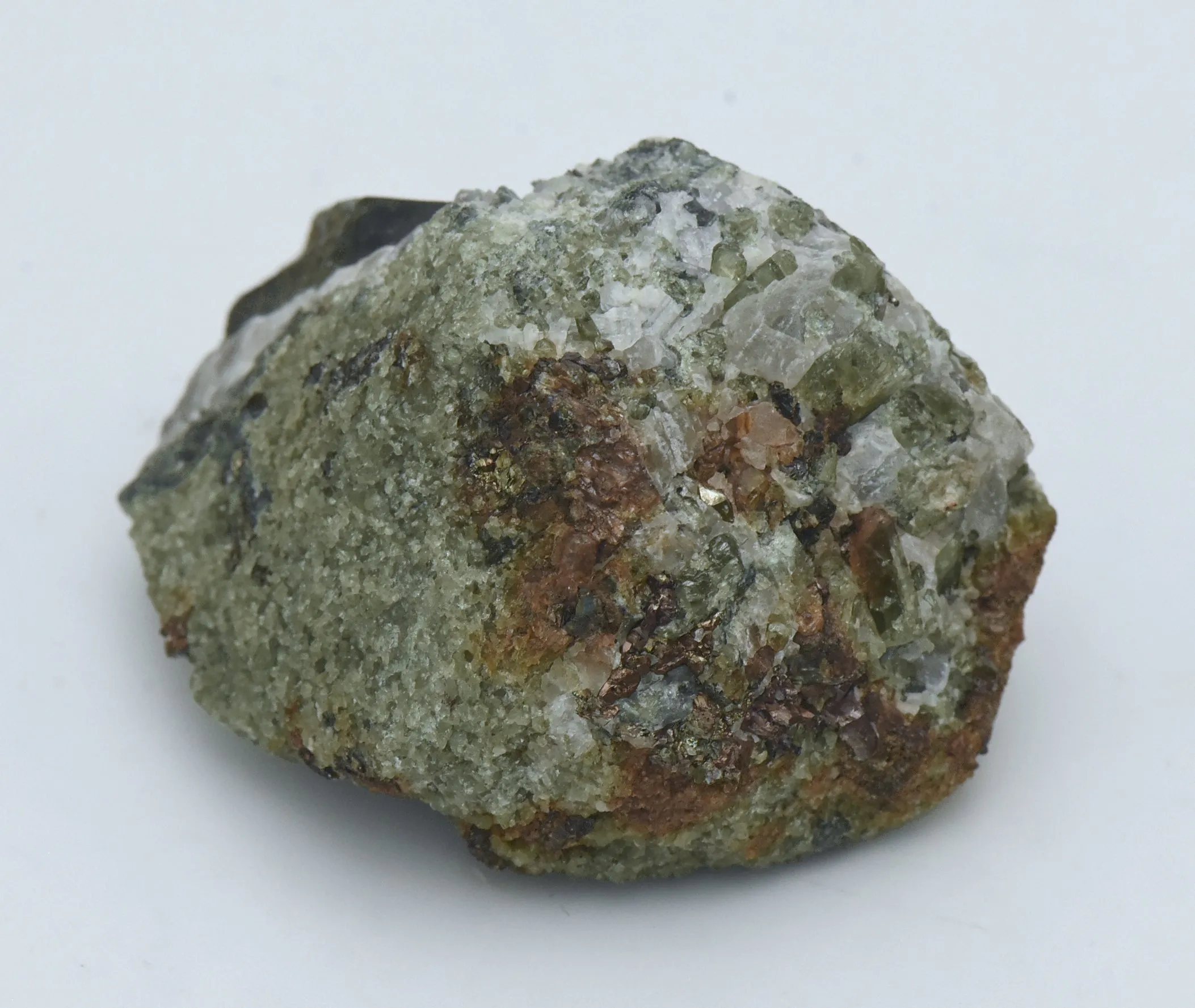 Unidentified Green Stone Mineral Specimen