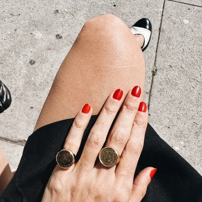 Vintage Coin Ring