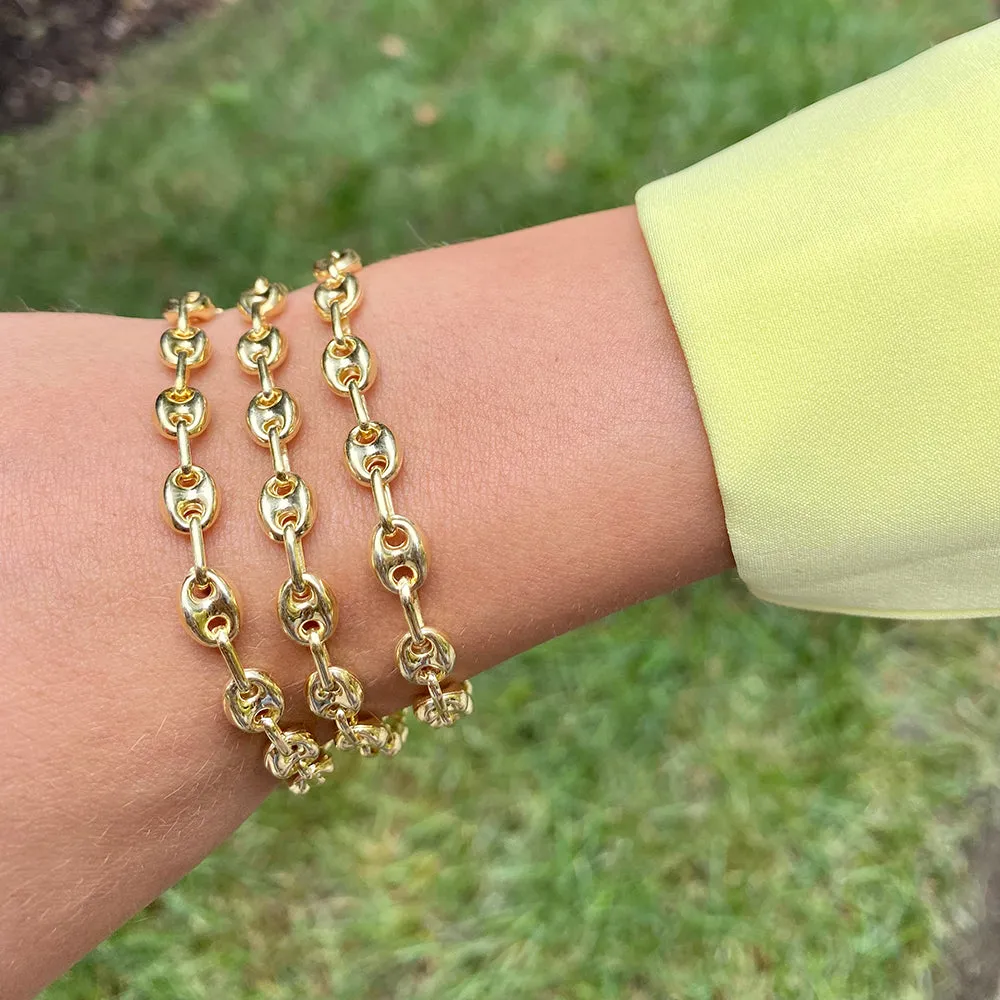 Women's Vermeil Puff Bracelet V2