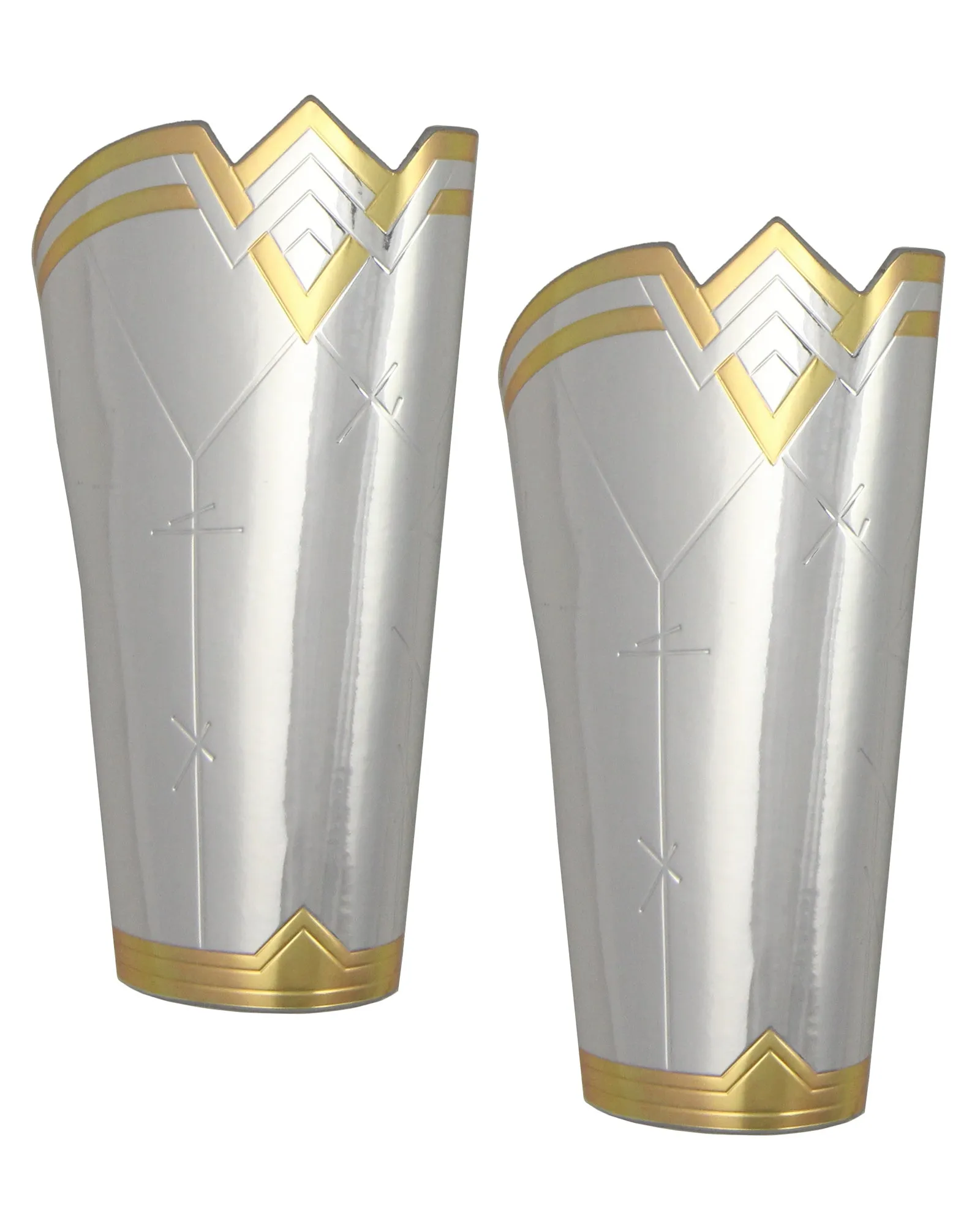 Wonder Woman Costume Accessories Cuffs Gauntlets Tiara Set Comic Book Superhero