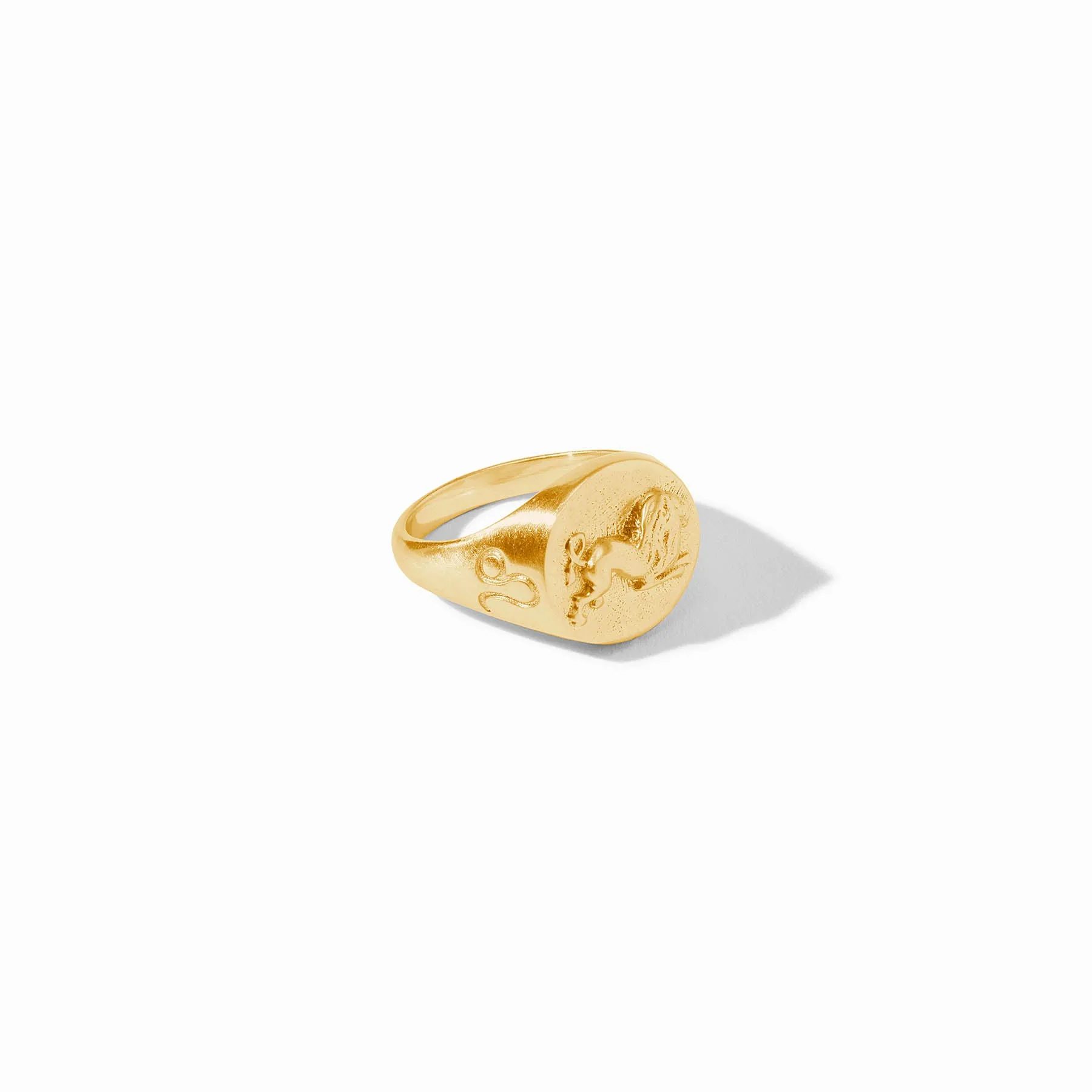 Zodiac Signet Ring - Leo